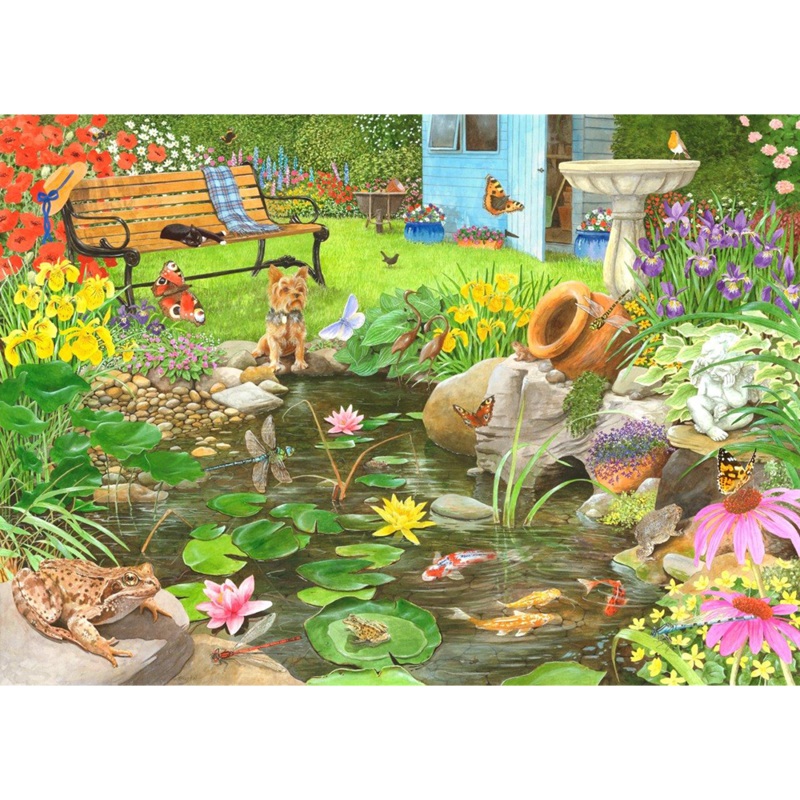 Lily Pond  1000 Piece Jigsaw Puzzle