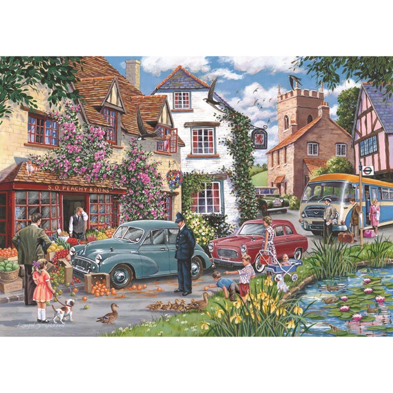 No.25  Traffic Jam  1000 Piece Jigsaw Puzzle