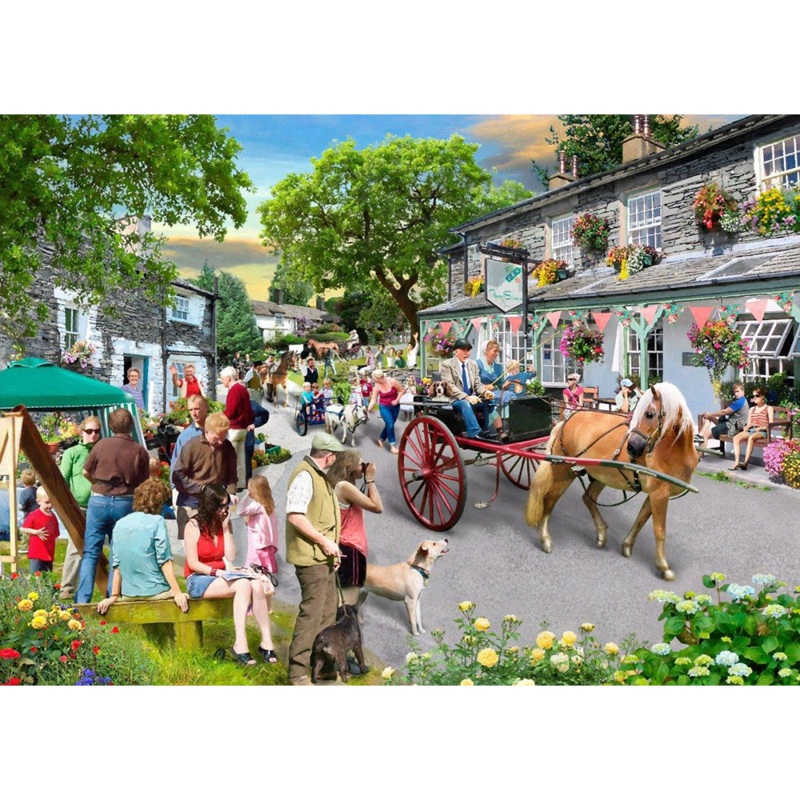 Pony Parade  BIG 500 Piece Jigsaw Puzzle