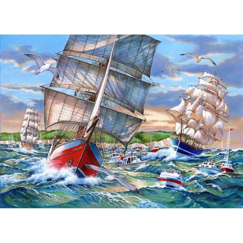 Tall Ships  1000 Piece Jigsaw Puzzle