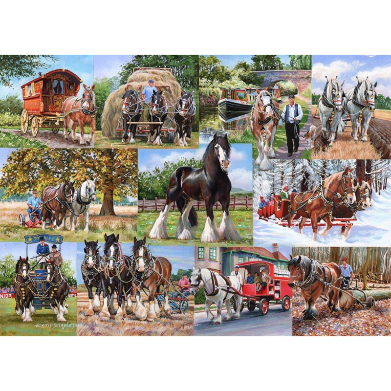 The Heavy Mob  1000 Piece Jigsaw Puzzle