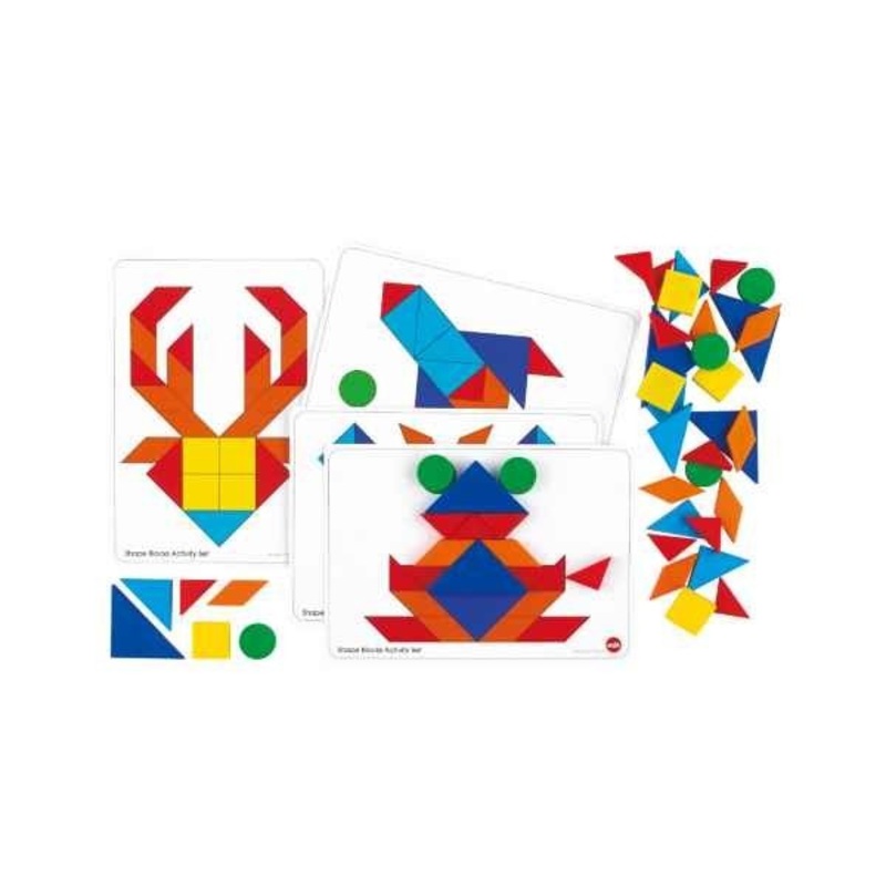 **Edx Education Shape Blocks Activity Set  112pcs