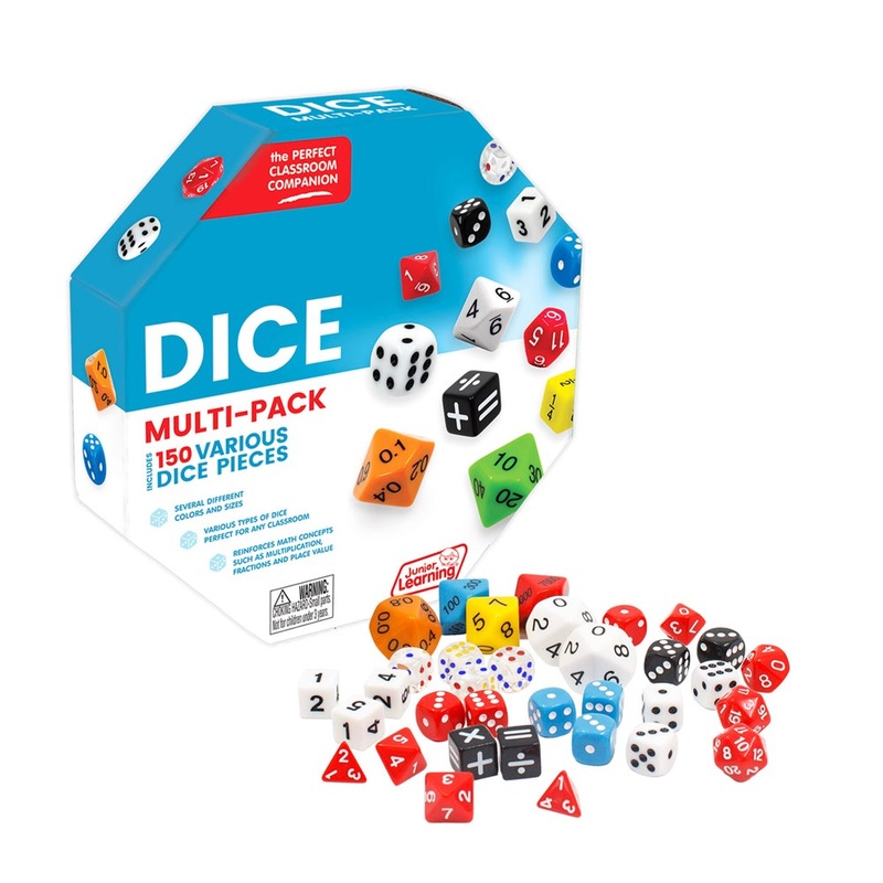 Assorted Dice Multi-pack of 150