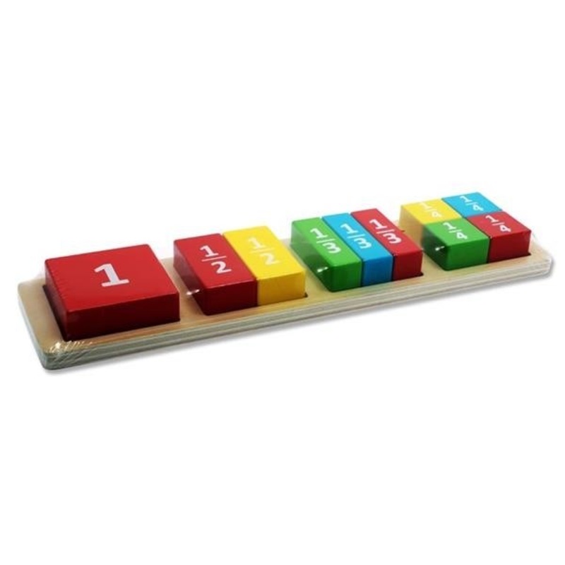 **Fraction Fun Wooden Educational Counting Game
