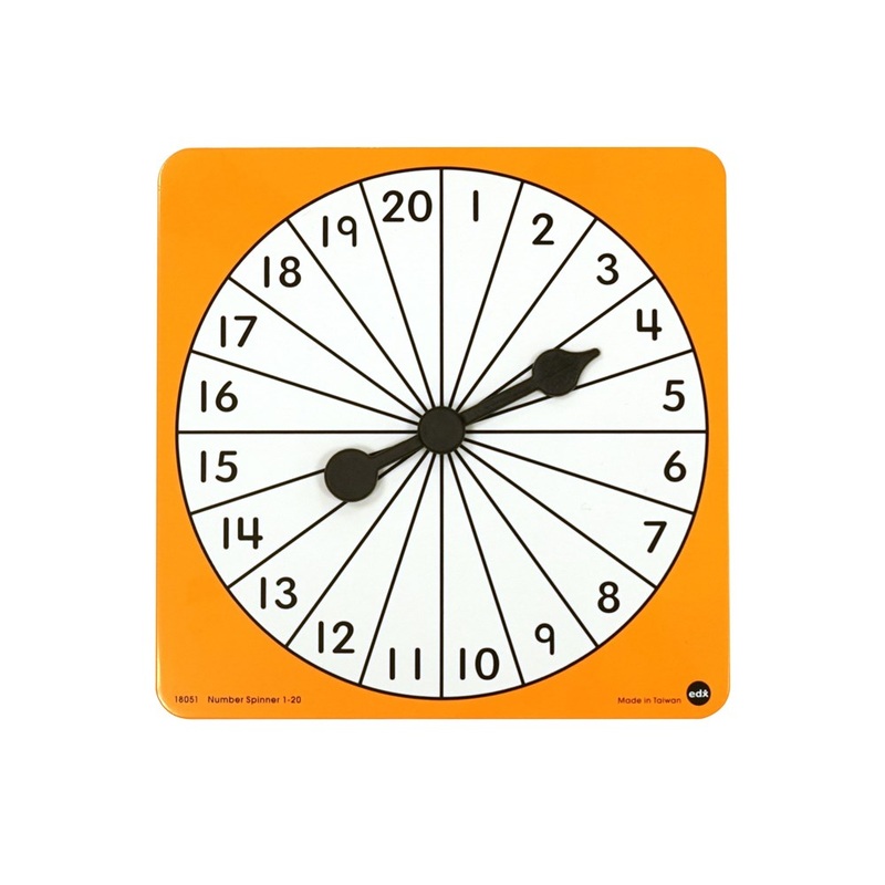 **Number Spinner 1-20