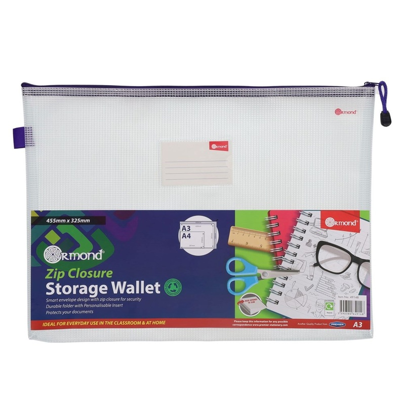 Ormond A3+ Extra Durable Expanding Mesh Wallet