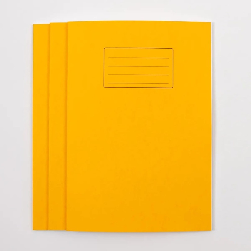 Classmates A4 Exercise Book 64 Page Plain  Yellow  Pack of 50
