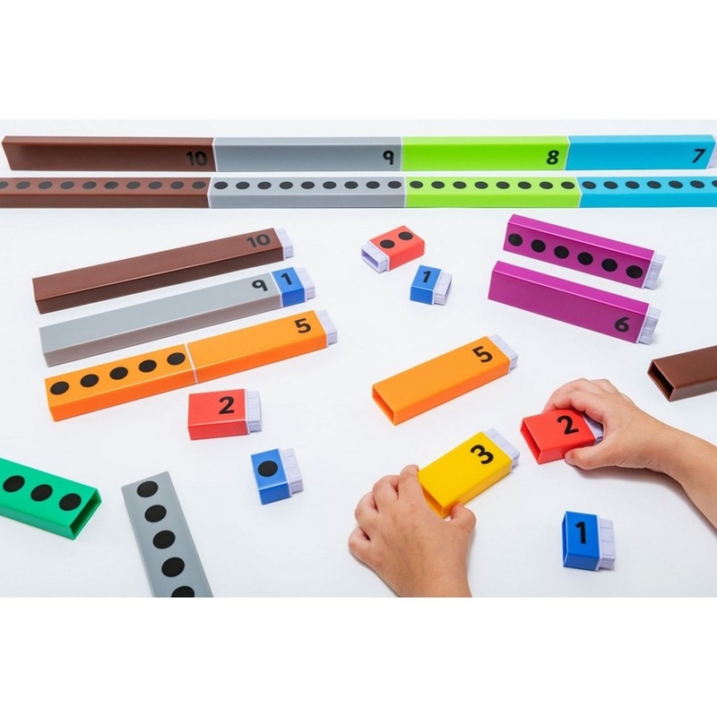 Connecting Number Rods 64 Piece Set