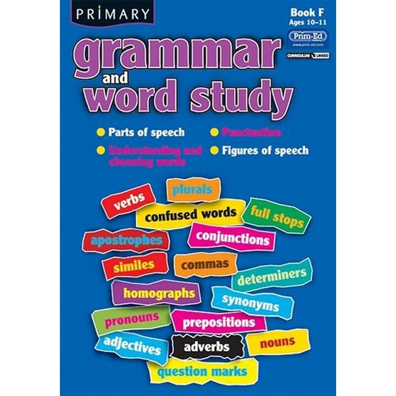 Primary Grammar and Word Study Book F