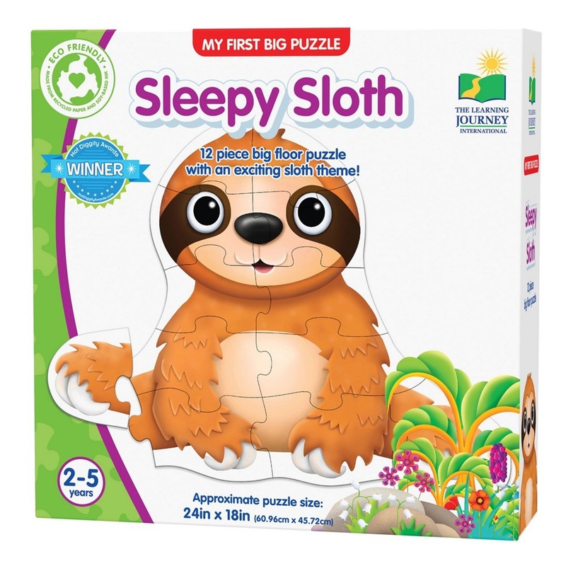 My First Big Floor Puzzle Sleepy Sloth 12 Pieces