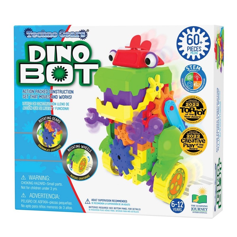 Techno Gears Dino Bot 60+ Pieces