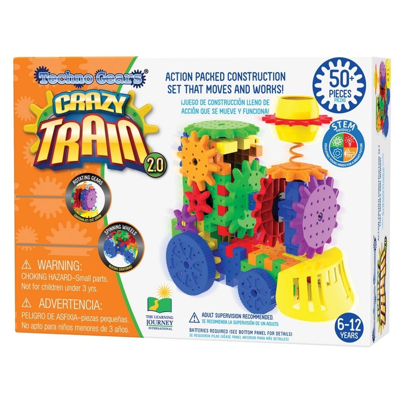 Techno Gears Train 50+ Pieces