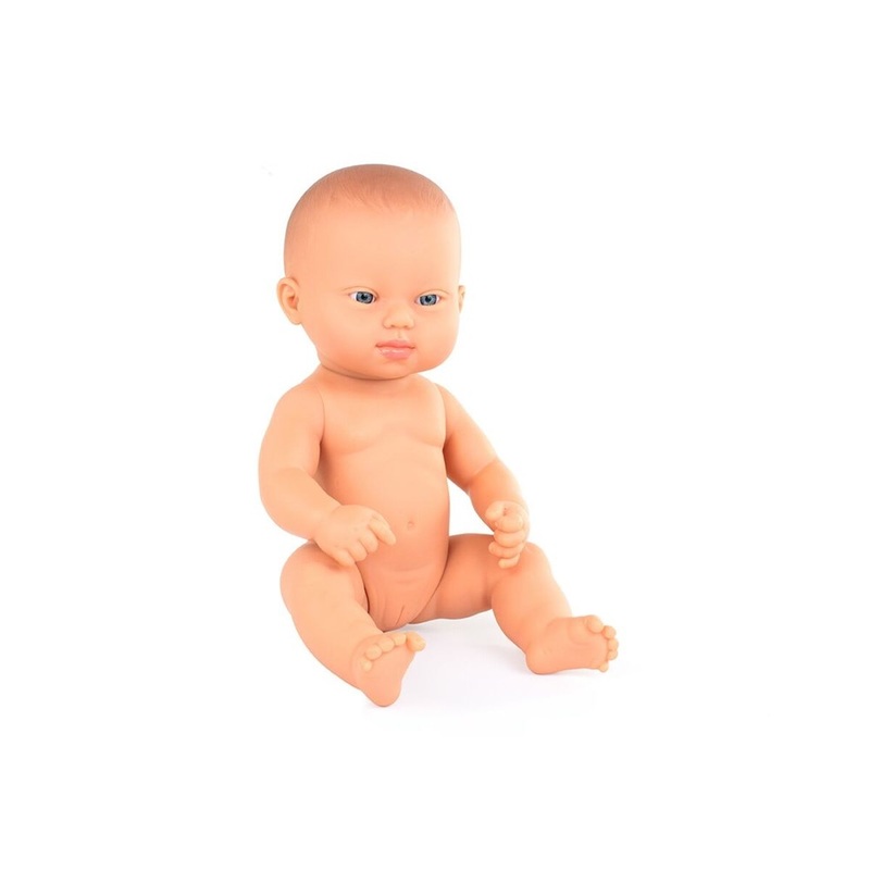 Baby Doll Caucasian Girl with Down Syndrome 32 cm