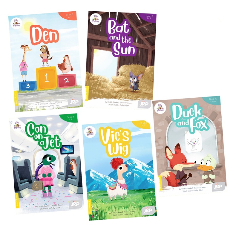 BiDee  Phonics Decodable Readers Series 1 Phase 2