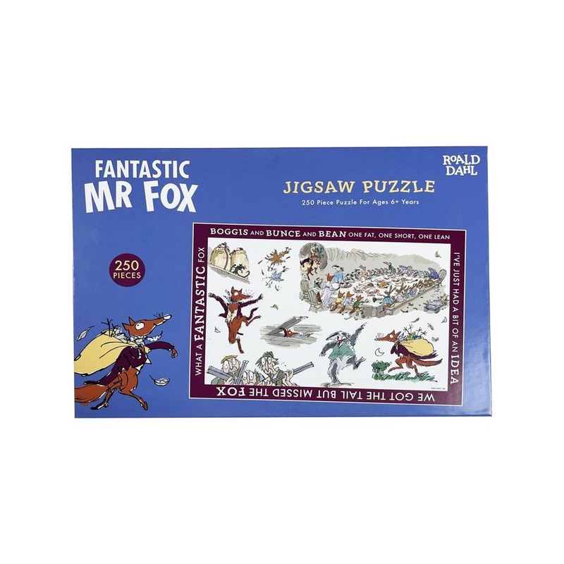 Roald Dahl Puzzles 250 Piece Mr Fox Puzzle