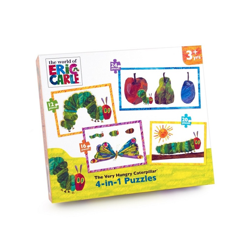 The Very Hungry Caterpillar 4 in 1 Puzzle