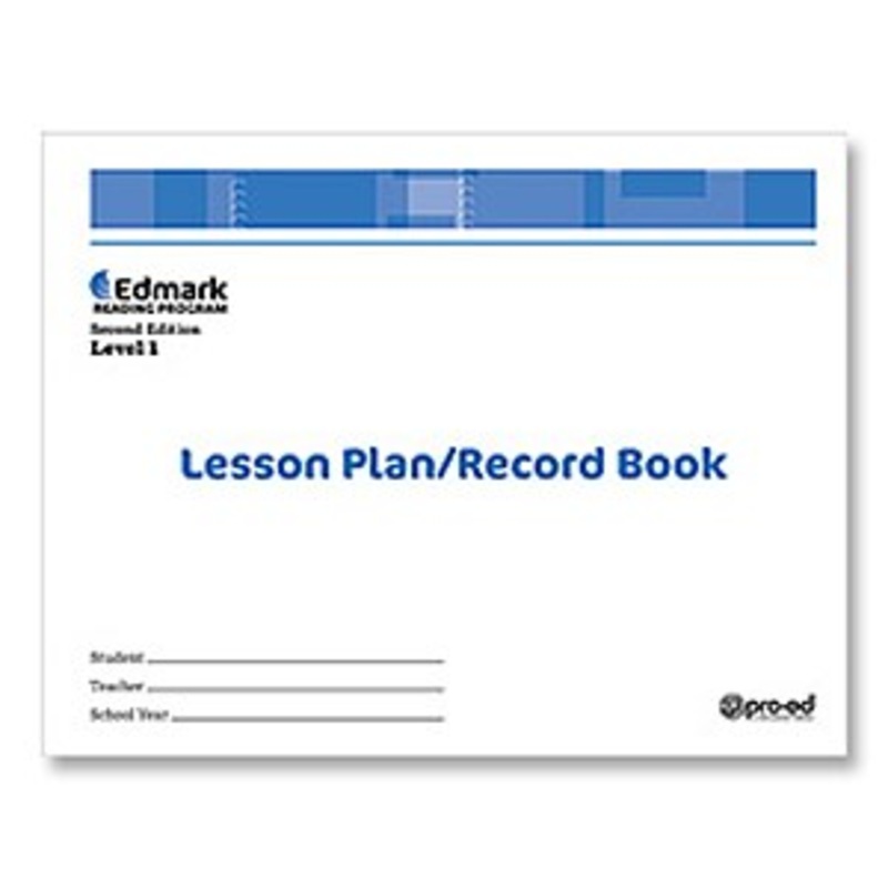 Edmark Reading Program (2nd Ed): Level 1: Lesson Plan/ Record Book (x5)