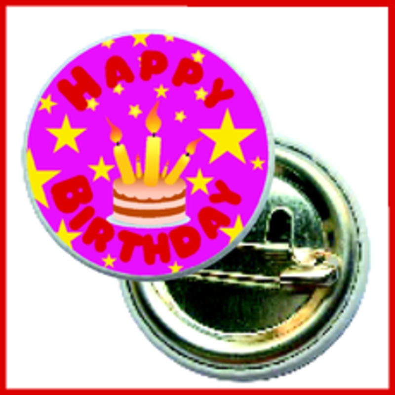 Happy Birthday Badges