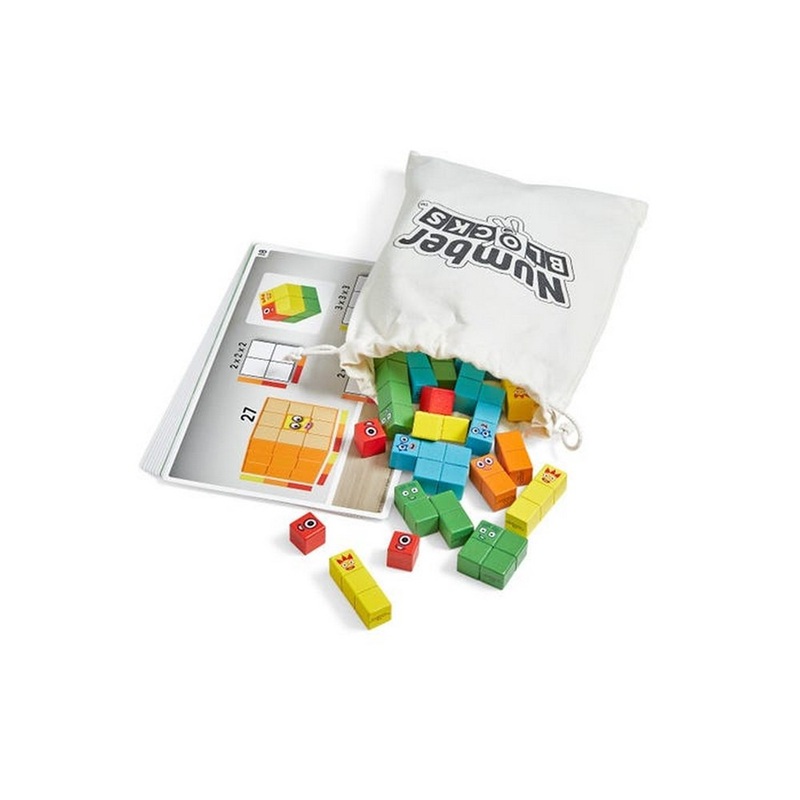Numberblocks Wooden Building Blocks Activity Set