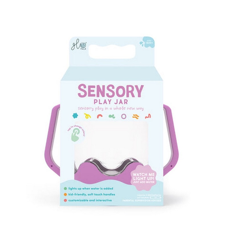 Sensory Play Jar  Purple