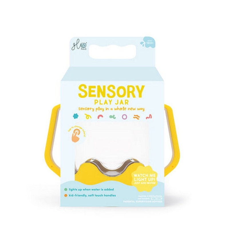 Sensory Play Jar  Yellow