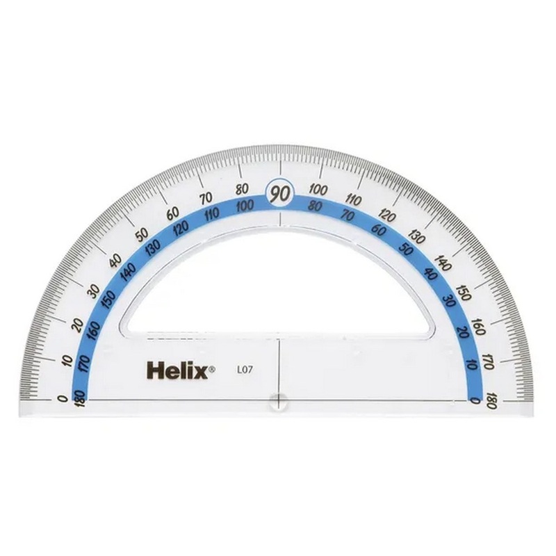 Helix Protractor 180/15cm  Pack of 25