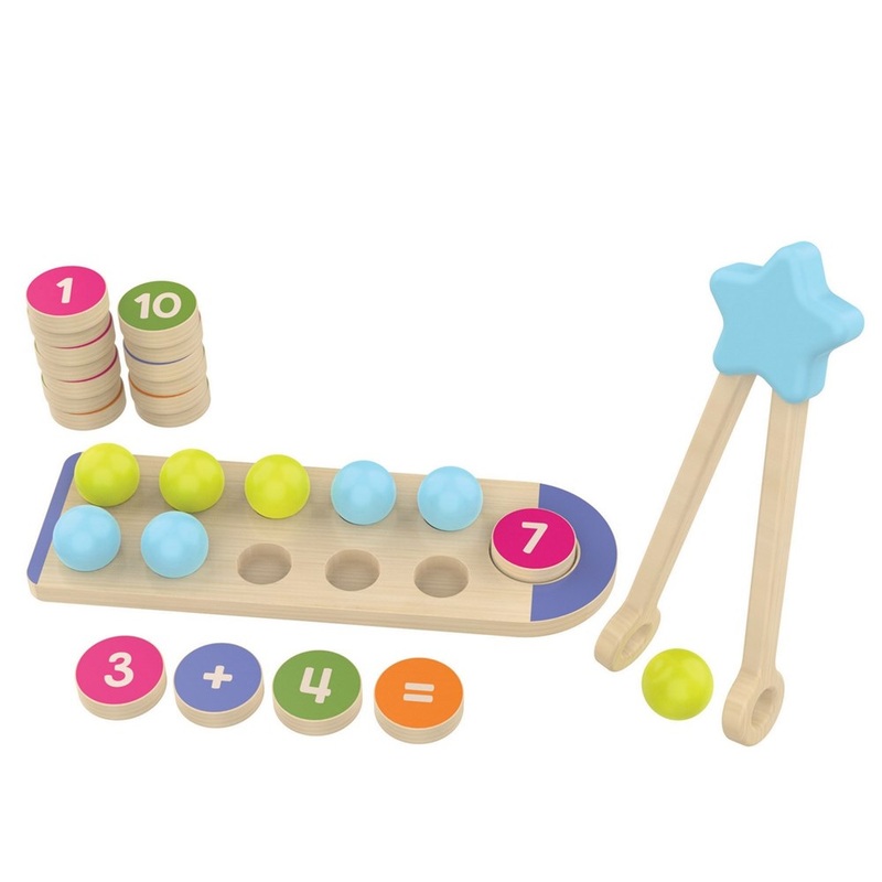 Count & Match Number Boards Wooden Set