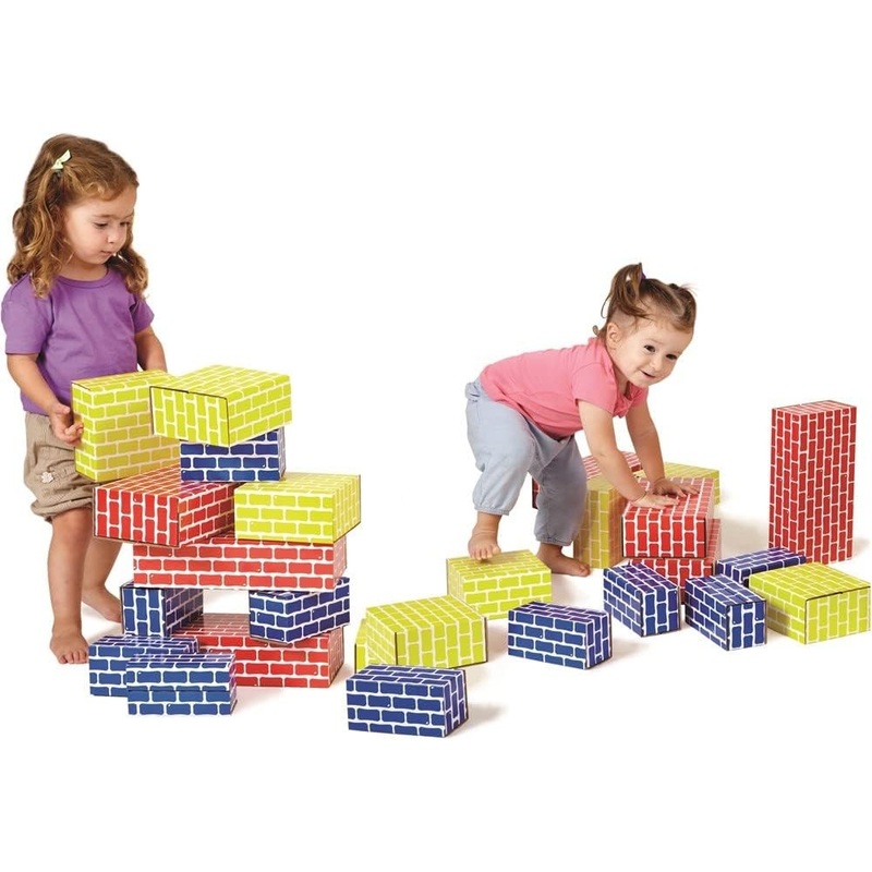 Edushape Corrugated Edu-Blocks Set of 84
