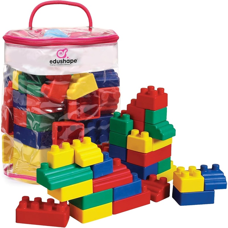 Edushape Mini Edu-Blocks Flexible Blocks Set of 26 Pieces