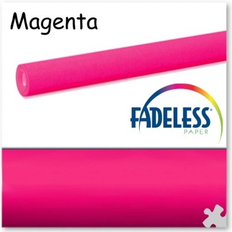 Fadeless Display Rolls 15m Magenta