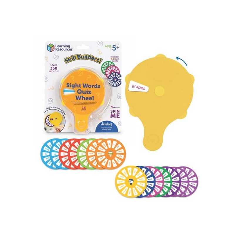Learning Resources Spin and Learn Wheels Sight Words