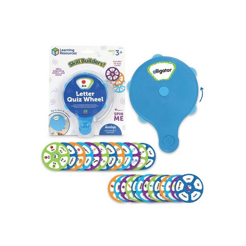 Skill Builders! Letter Quiz Wheel