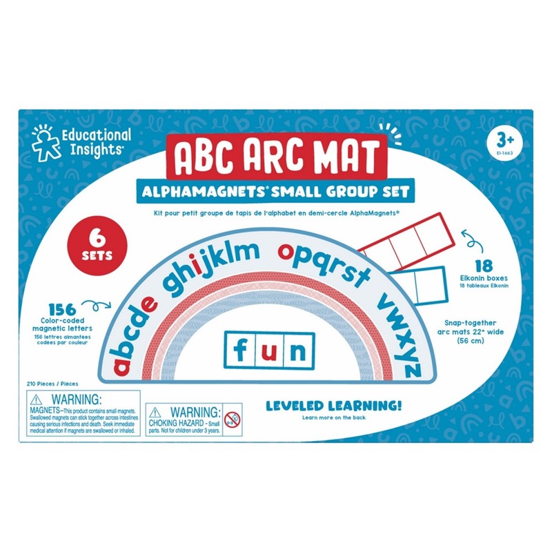 Alphamagnets ABC Arc Mat Small Group Set