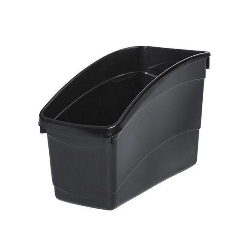 CleverCo Plastic Book & Storage Tub  Black