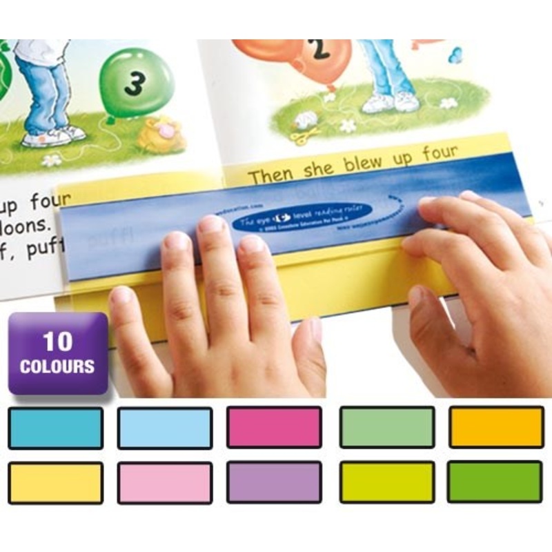 Eye Level Reading Rulers Duo Pack of 10