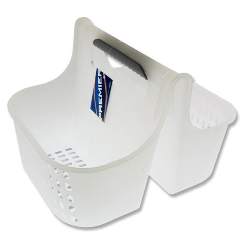 **Multifunctional Storage Caddy Basket  White