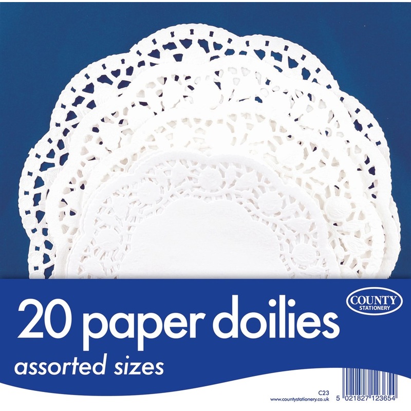 Paper Craft Doilies Pack of 20