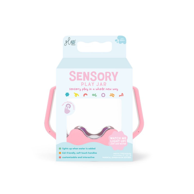 Sensory Play Jar  Pink