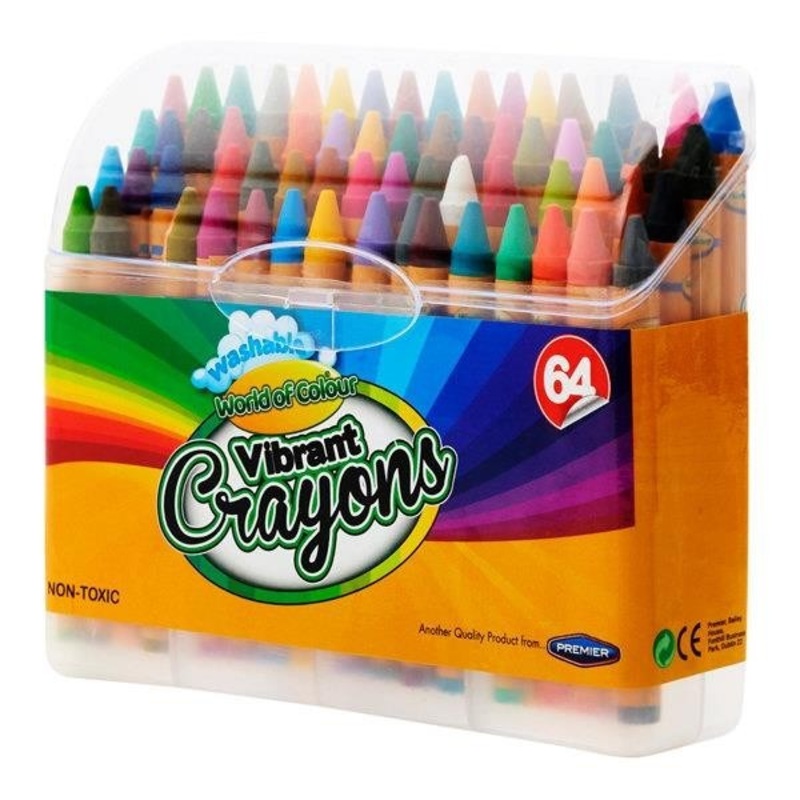 World of Colour Crayons Box of 64