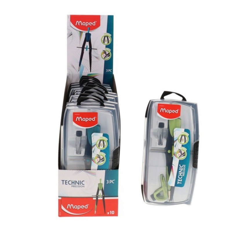 Maped Precision System 3pce Bow Compass Set