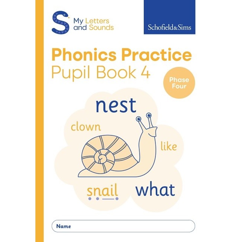 Schofield & Sims My Letters and Sounds Phonics Practice Book 4  Phase 4