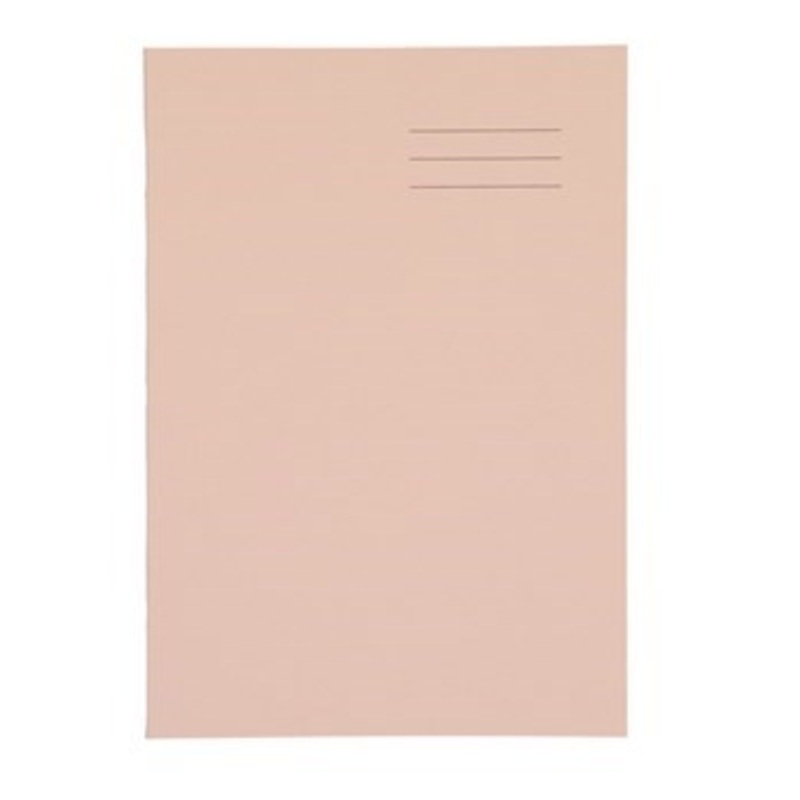 A4 Exercise Book 64-Page, Plain, Buff  Pack of 50