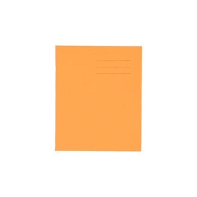 86.5 Exercise Book 80 Page, 5mm Squared, Orange  Pack of 100