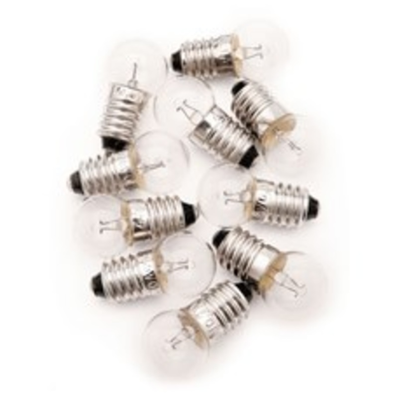 Bulbs  Round M.E.S. 12V 0.5A  Pack of 25