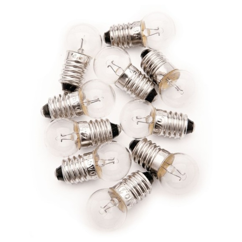 Bulbs  Round M.E.S. 6.5V 0.3A  Pack of 25
