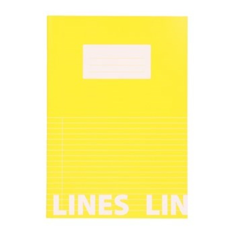 **Classmates A4 Tough Cover Exercise Books 80 Page, Yellow, 8mm Ruled With Margin  Pack of 50