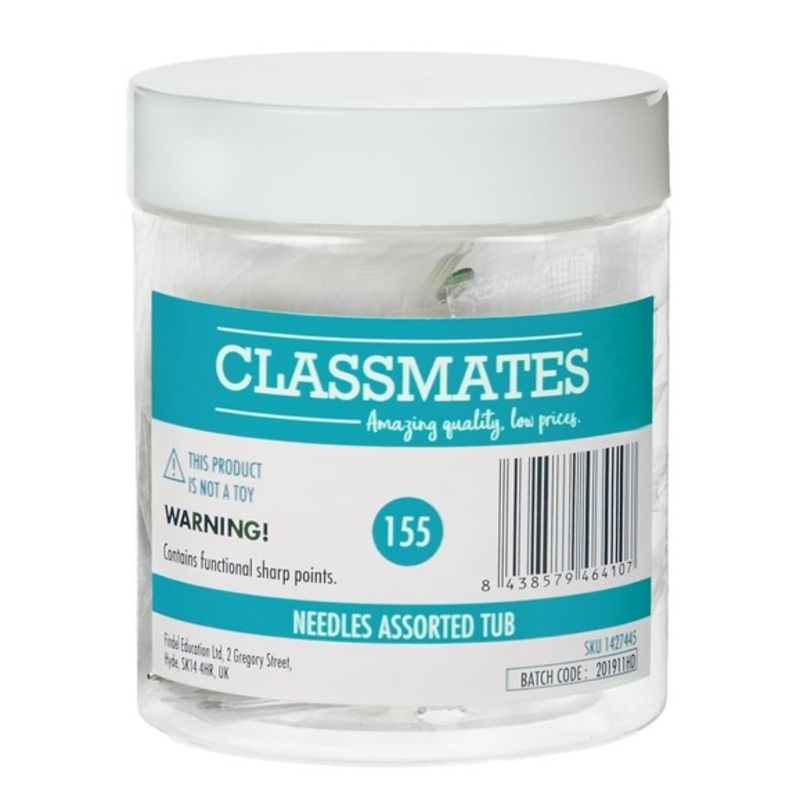 Classmates Assorted Needles  Pack of 150 TUB
