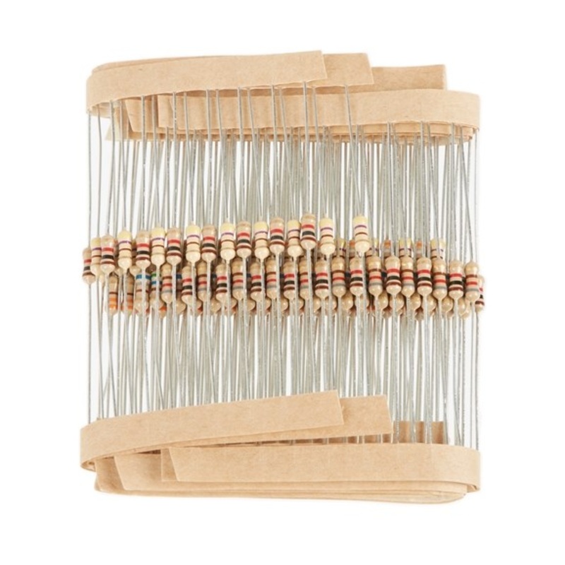 Mixed Resistors  40 Values  Pack of 50