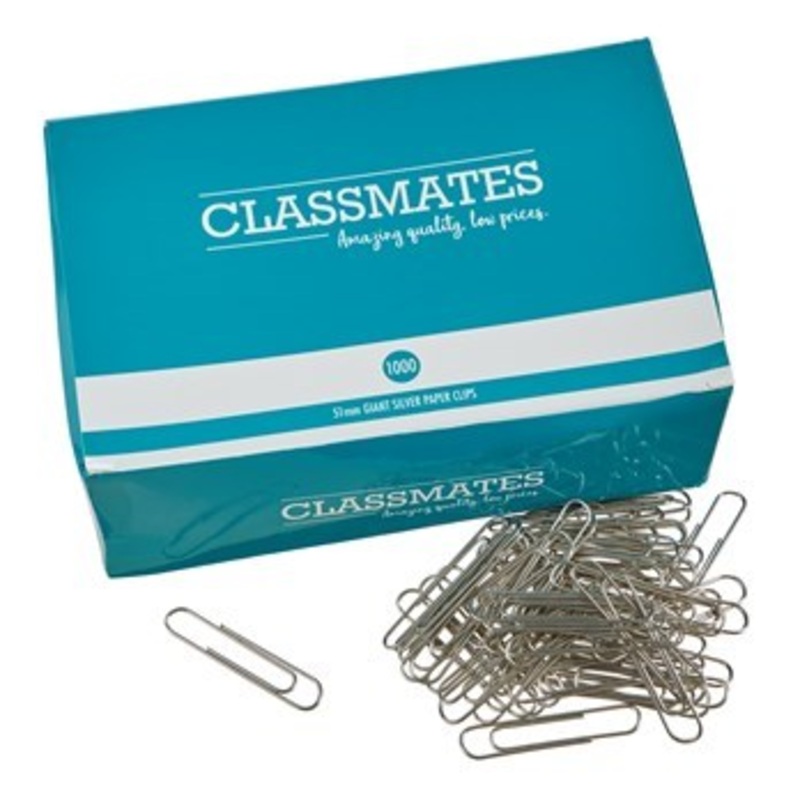Paperclips 51mm Pack of 1000