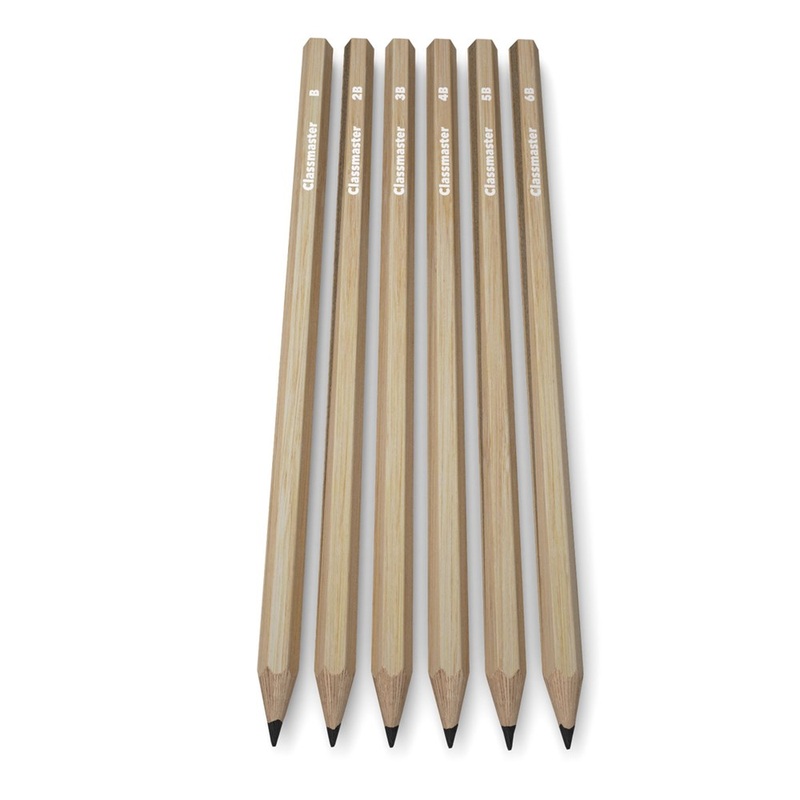 **Sketching Pencils, Assorted Grades  B to 6B